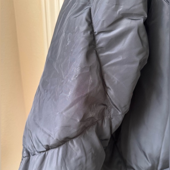 Free People Ela Puffer Longline Oversized Quilted Jacket Black XS - Picture 15 of 15